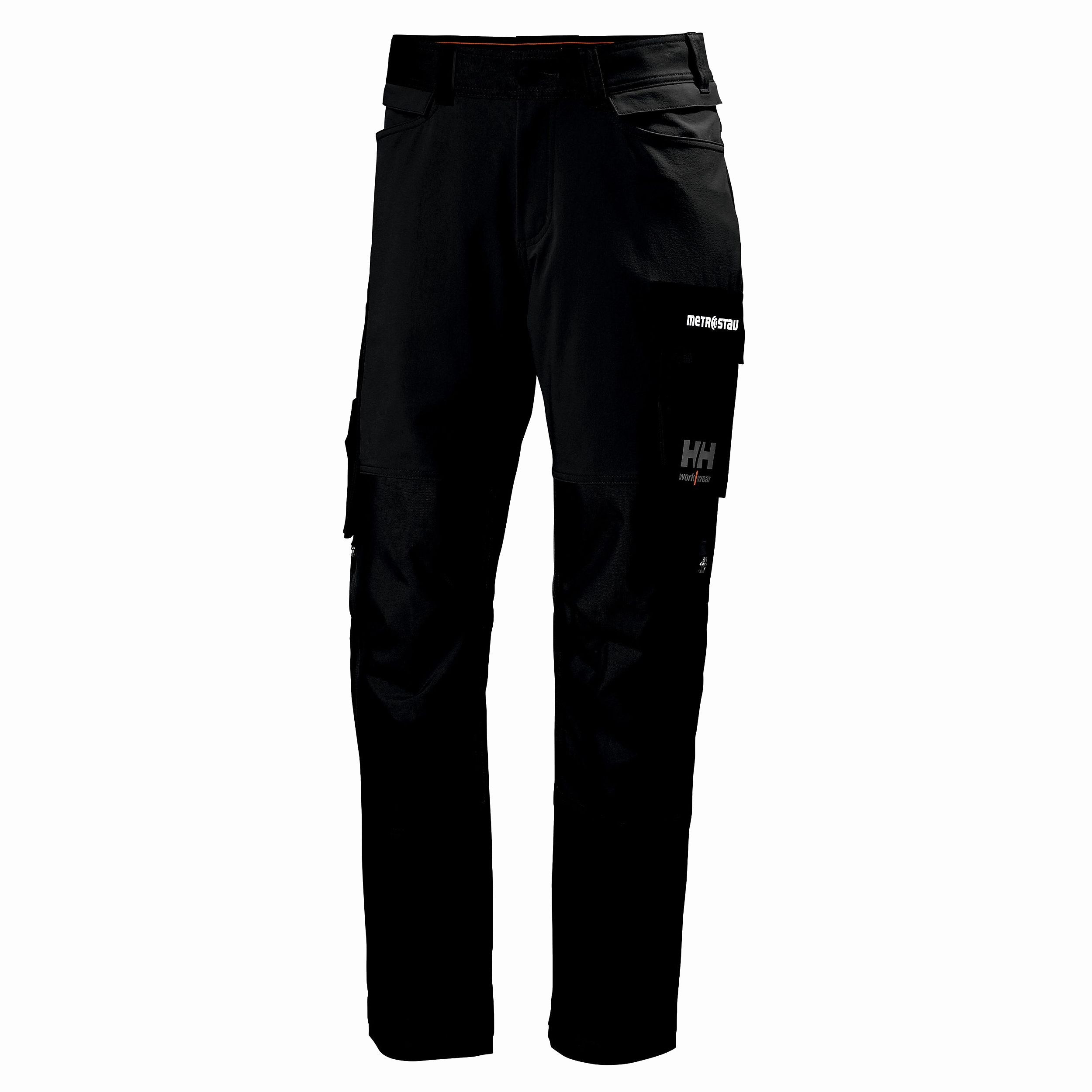 Kalhoty strečové Helly Hansen Oxford 4X Connect eben/černá logo MTS